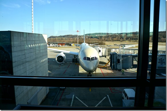 1026 unsere Maschine eine 787 nach Abu Dabi