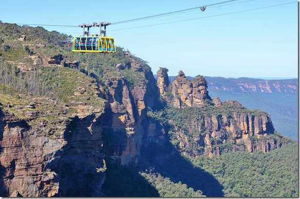1925 die Aussichtsgondel in den Blue Mountain
