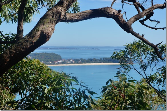 1952 Ausblick auf die Buchten von Tomanree Hill 