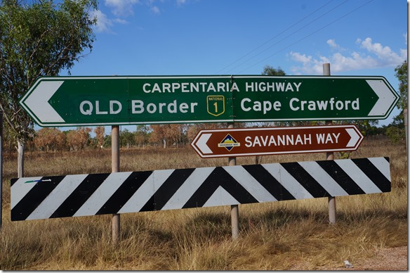 2758 der Savanna Way ist unser Weg nach Norden nach Darvin