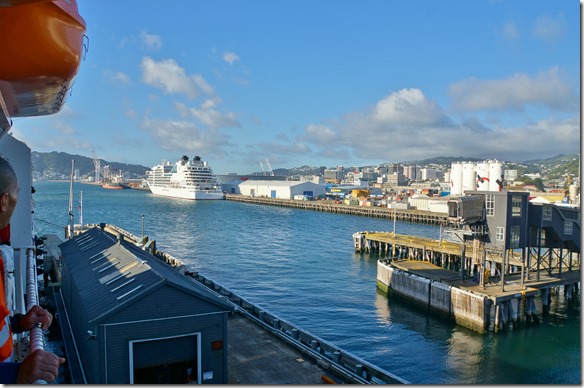 2178 der Hafen von Wellington von der Fähre aus
