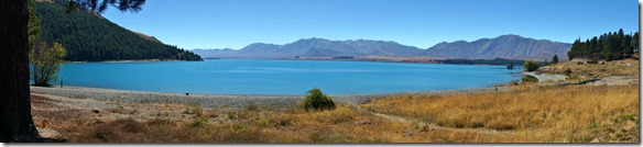 2336 Morgenstimmung bei schönstem Wetter am Lake Tekapo