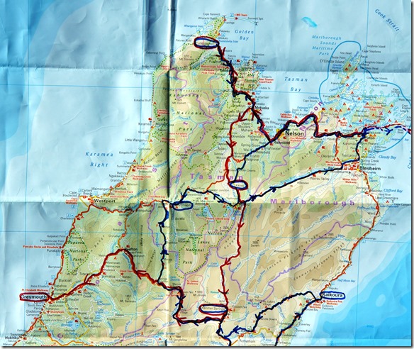 von Picton nach Greymouth