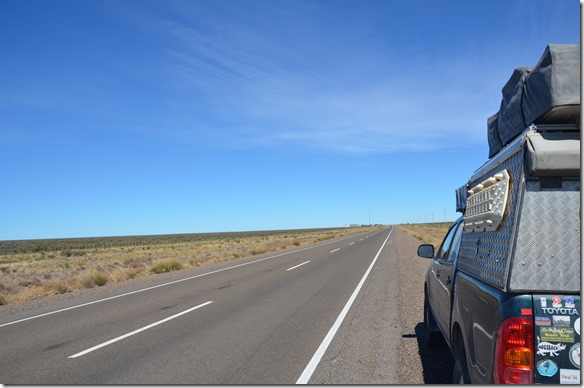 a1970 auf dem Weg nach Rada Tilly unserem nächsten Stopp