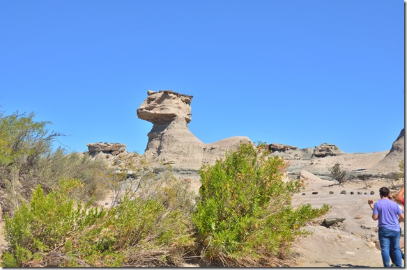 a2357 viel Steinsformationen sind von Wind und Wasser über die Jahrtausende zu bizarren Formen geformt und ausgewaschen worden