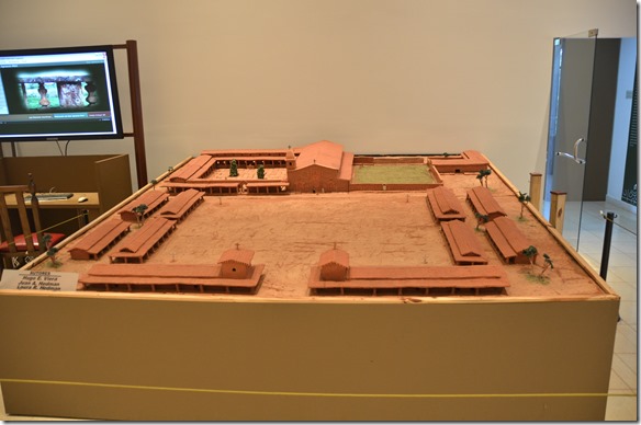 a2485 die Jesuitenmission als Model so wie sie vor der Zerstörung im 18.jh ausgesehen hat. Dies ist jejoch nur der Kernteil 