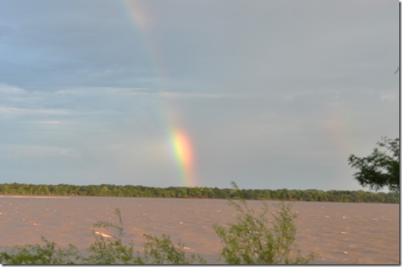 a2547 der Regenbogen auf brasilianischer Seite des Rio Uruguays