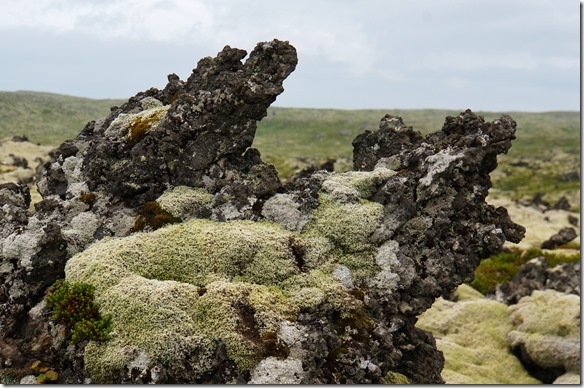 1731 bizarre Gebilde aus erkalteter Lava