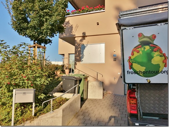 2270 wieder zu Hause und zwar bei schönem Wetter